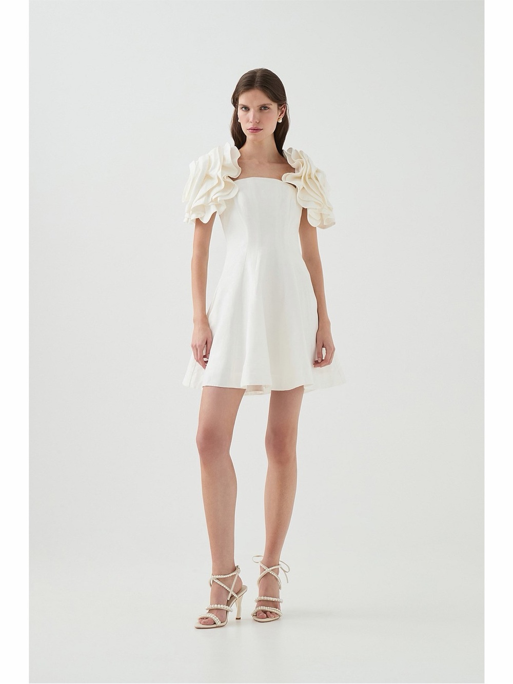 NWT - AJE Twyla Mini Dress IVORY